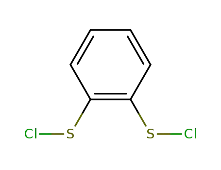 benzene-1,2-bis(sulphenyl chloride)
