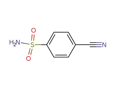 Molecular Structure of 3119-02-6 (4-CYANOBENZENE-1-SULFONAMIDE)