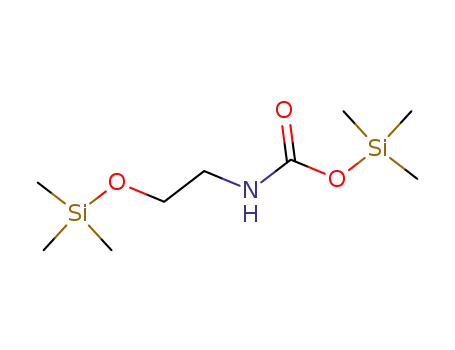 Molecular Structure of 62305-44-6 (Carbamic acid, [2-[(trimethylsilyl)oxy]ethyl]-, trimethylsilyl ester)