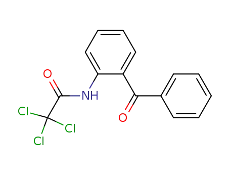 N-(2-benzoylphenyl)-2,2,2-trichloroacetamide