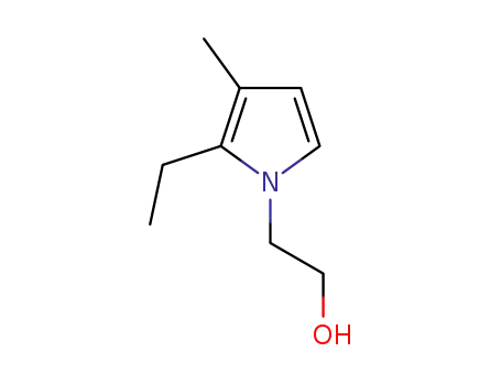1-(2-hydroxyethyl)-2-ethyl-3-methylpyrrole