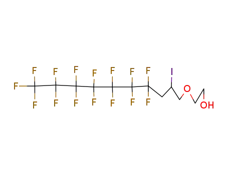 6-(F-heptyl)-5-iodo-3-oxa-5-hexan-1-ol