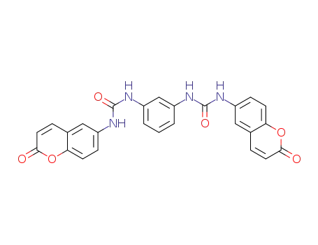 1,1'-(1,3-phenylene)bis(3-(2-oxo-2H-chromen-6-yl)urea)