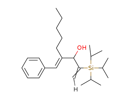 (E)-4-benzylidene-2-(triisopropylsilyl)non-1-en-3-ol