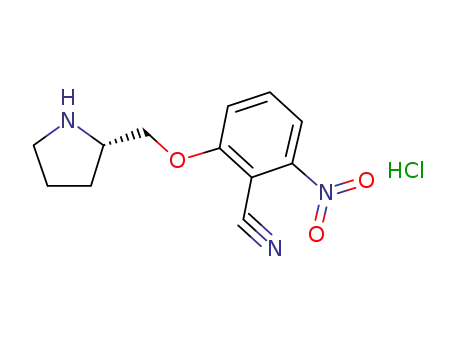 (S)-2-((2-cyano-3-nitrophenoxy)methyl)pyrrolidinium chloride