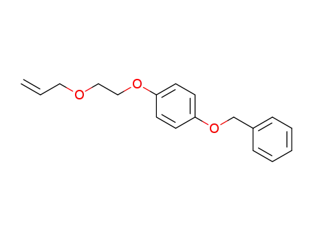 1-((4-(2-(allyloxy)ethoxy)phenoxy)methyl)benzene