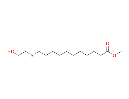 methyl 11-(2-hydroxyethylthio)undecanoate