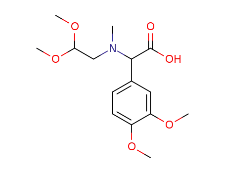 N-(2,2-dimethoxyethyl)-N-methyl-α-(3,4-dimethoxyphenyl)glycine