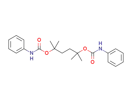2,5-dimethyl-2,5-bis-(N-phenylcarbamoyloxy)hexane