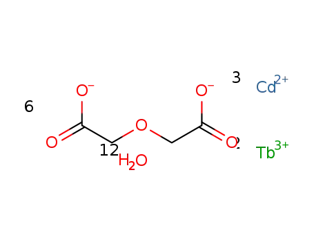 {[Tb2(oxydiacetate)6Cd3(H2O)6]·6H2O}n