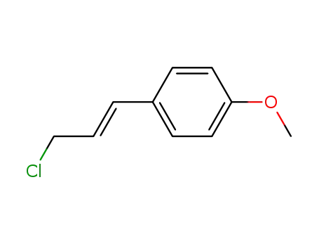 Molecular Structure of 94607-41-7 (Benzene, 1-(3-chloro-1-propenyl)-4-methoxy-, (E)-)