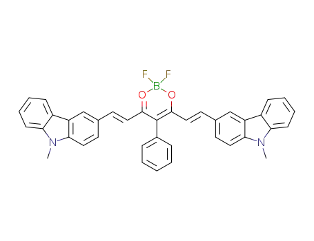 (1E,4Z,6E)-5-(difluoroboryloxy)-1,7-bis(9-methyl-9H-carbazol-3-yl)-4-phenylhepta-1,4,6-trien-3-one