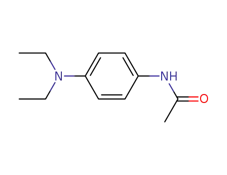 Molecular Structure of 5326-57-8 (N-[4-(Diethylamino)phenyl]acetamide)