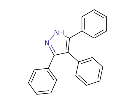Molecular Structure of 18076-30-7 (3,4,5-Triphenylpyrazole)