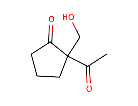 2-acetyl-2-hydroxymethylcyclopentanone