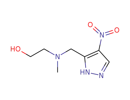 2-(methyl((4-nitro-1H-pyrazol-5-yl)methyl)amino)ethanol