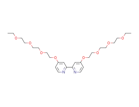 4,4′-di{2-[2-(2-ethoxyethoxy)ethoxy]ethoxy}-2,2′-bipyridine