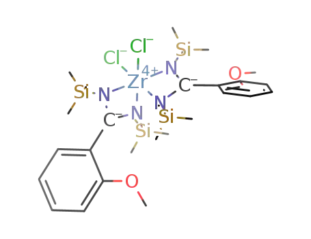 cis-[2-OMe(C6H4)C(NSiMe3)2]2ZrCl2
