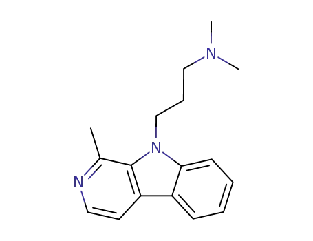 9-(3-dimethylamino-propyl)-1-methyl-9H-β-carboline