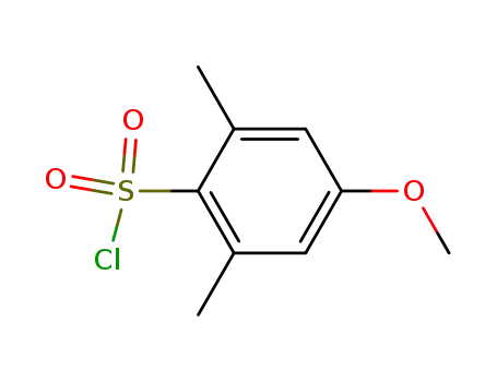 Molecular Structure of 55661-08-0 (4-Methoxy-2,6-dimethylbenzenesulfonyl chloride)