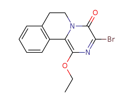3-bromo-1-ethoxy-6,7-dihydro-4H-pyrazino[2,1-a]isoquinolin-4-one