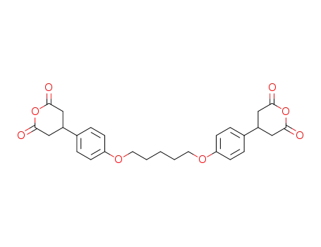 4,4'-((pentane-1,5-diylbis(oxy))bis(4,1-phenylene))bis(dihydro-2H-pyran-2,6(3H)-dione)