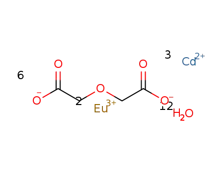 {[Eu2((oxydiacetate))6Cd3(H2O)6]·6H2O}n