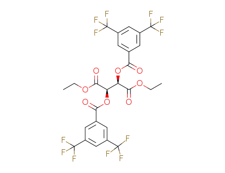 (2R,3R)-diethyl 2,3-bis(3,5-bis(trifluoromethyl)benzoyloxy)-succinate