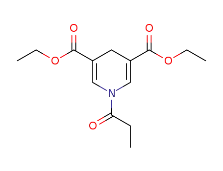 diethyl 1-propionyl-1,4-dihydropyridine-3,5-dicarboxylate