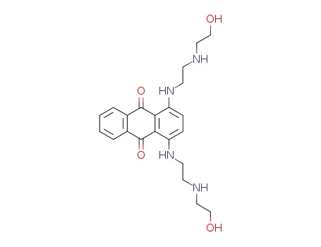 Molecular Structure of 64862-96-0 (Ametantrone)