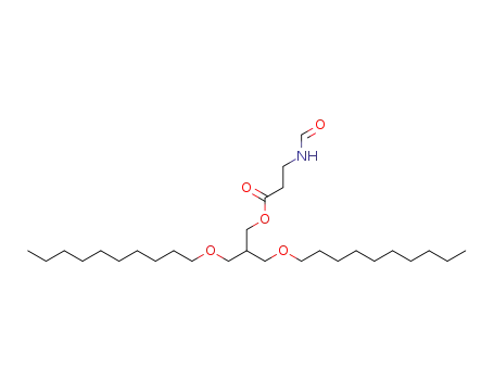 N-formyl-[2-(2,2-bis(decyloxymethyl)ethoxy)carbonylethyl]amine