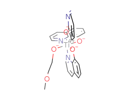 2-ethoxyethanolato-2-pyridineato-bis(8-quinolinato)titanium(IV)