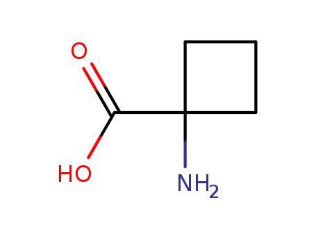 Molecular Structure of 22264-50-2 (1-Aminocyclobutanecarboxylic acid)