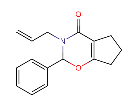 3-allyl-2,3,6,7-tetrahydro-2-phenylcyclopenta[e][1,3]-oxazin-4(5H)-one
