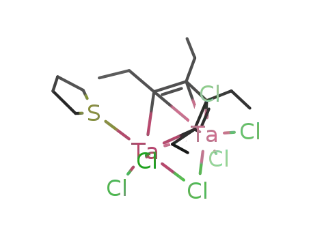[Ta2Cl6(μ-C4Et4)tetrahydrothiophene]
