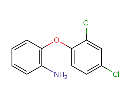 Molecular Structure of 26306-64-9 (2-(2,4-Dichlorophenoxy)aniline)