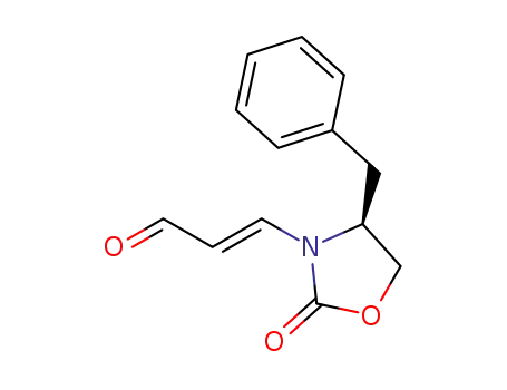(S,E)-3-(4-benzyl-2-oxooxazolidin-3-yl)acrylaldehyde