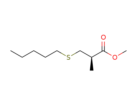 methyl (2R)-2-methyl-3-(pentylsulfanyl)propanoate
