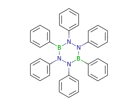 1,2,4,5,3,6-Tetrazadiborine, hexahydro-1,2,3,4,5,6-hexaphenyl-