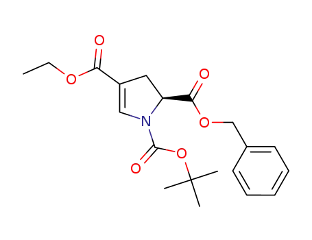 N-tert-butoxycarbonyl-2-benzyloxycarbonyl-4-ethoxycarbonyl-2,3-dihydro-1H-pyrrole