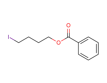 Molecular Structure of 19097-44-0 (4-IODOBUTYL BENZOATE)