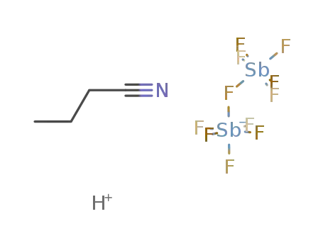 C4H7N*F11Sb2(1-)*H(1+)