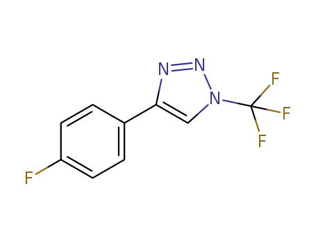 4-(4-fluorophenyl)-1-(trifluoromethyl)-1H-1,2,3-triazole