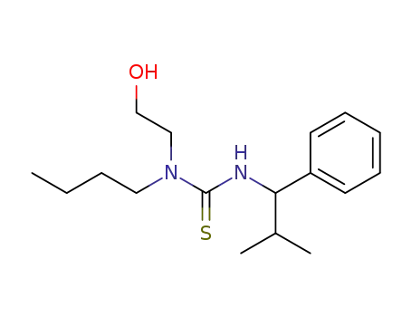 1-Butyl-1-(2-hydroxy-ethyl)-3-(2-methyl-1-phenyl-propyl)-thiourea
