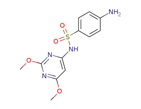 Molecular Structure of 122-11-2 (Sulfadimethoxine)