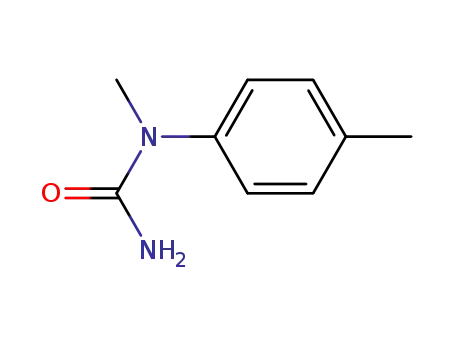 Molecular Structure of 6305-07-3 (1-methyl-1-(4-methylphenyl)urea)