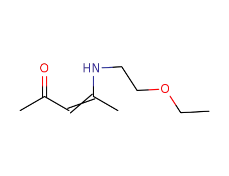 4-((2-ethoxyethyl)amino)pent-3-en-2-one