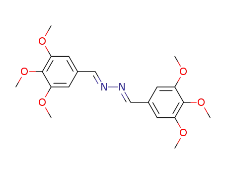 Molecular Structure of 7251-01-6 ((1E)-bis(3,4,5-trimethoxybenzylidene)hydrazine)