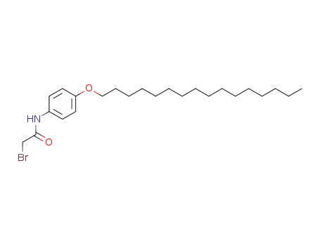 2-bromo-N-(4-(hexadecyloxy)phenyl)acetamide