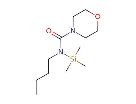 trimethyl-N-butylmorpholin-4-carboxamidosilane